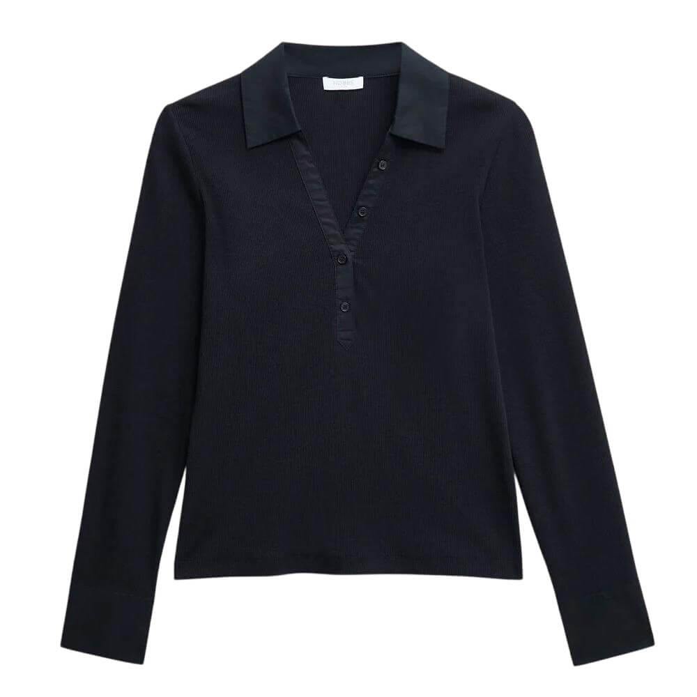 Hobbs London Lennox Ribbed Shirt